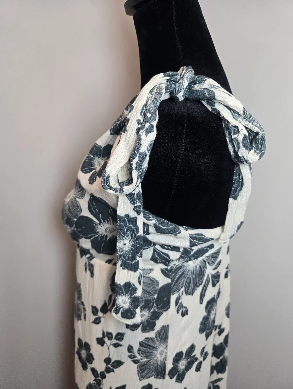 Abercrombie & Fitch Maxi Dress Women's XS Flowers Boho Summer Y2k Cottagecore